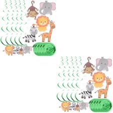  2 PCS Animal Theme Birthday