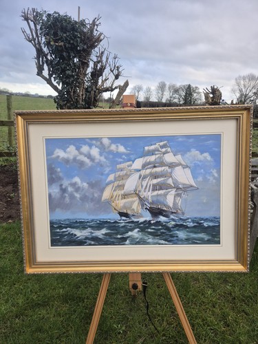 Vintage oil painting signed - vintage,
