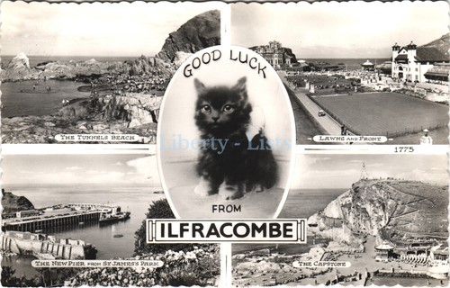 Good luck from - from, ilfracombe