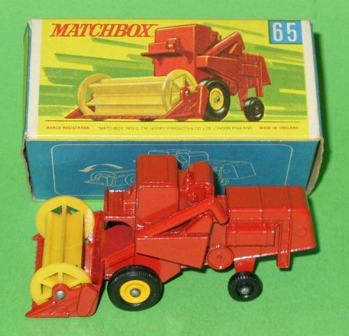 Matchbox claas combine - 65,