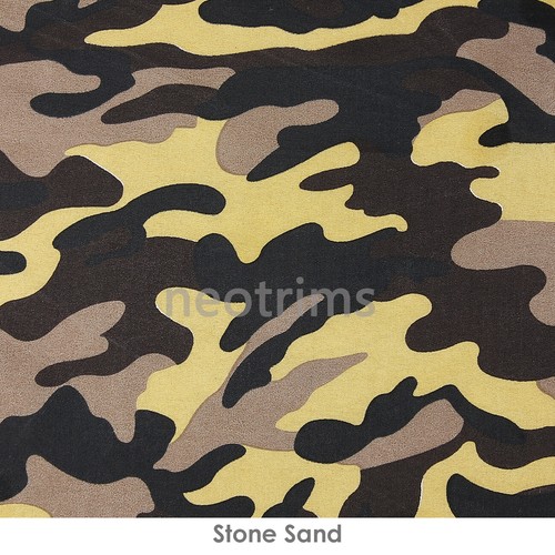 Army camouflage fabric vintage - fabric,