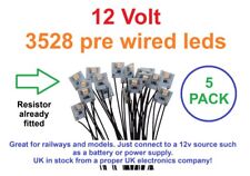 12v 5pcs 3528 Interior Building Lighting for Railway Models OO HO N gauge UK