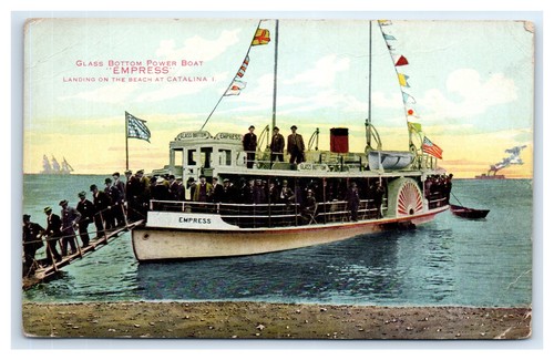 Catalina island postcard - catalina, island,