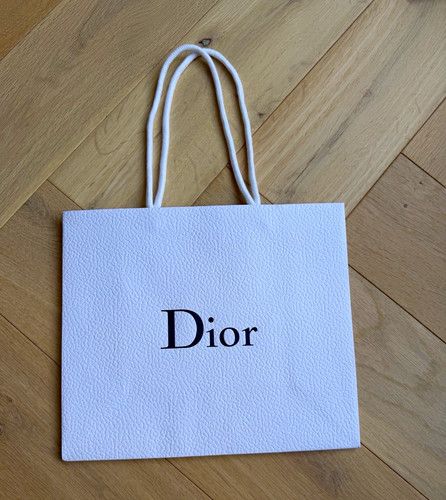 Dior white solid paper - paper, gift