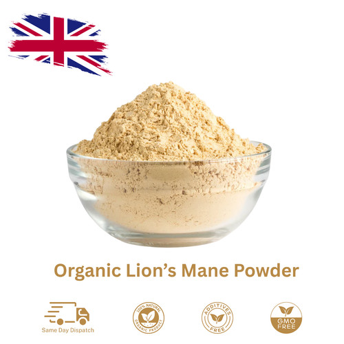 Organic lions mane - lions,