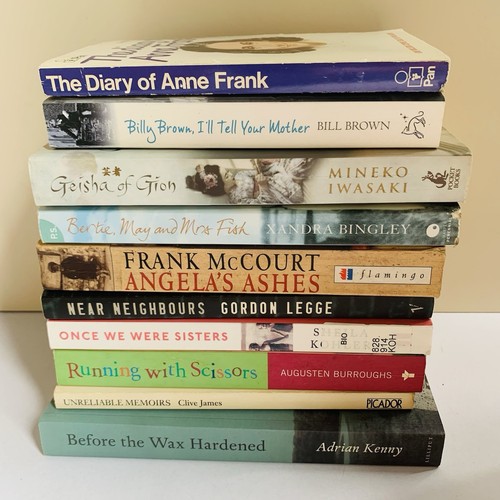 Real life memoir book - life, x