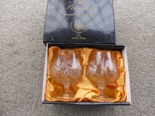 2 Cut Crystal Brandy / Cognac