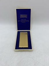 Vintage SAROME electrochemical Flat Thin Slim Lighter Japan + Box UNTESTED