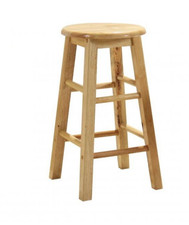 Bar Stool Wooden Traditional