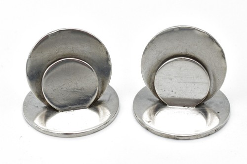Antique pair solid silver - of,