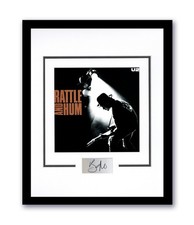 U2 Bono Autographed Signed