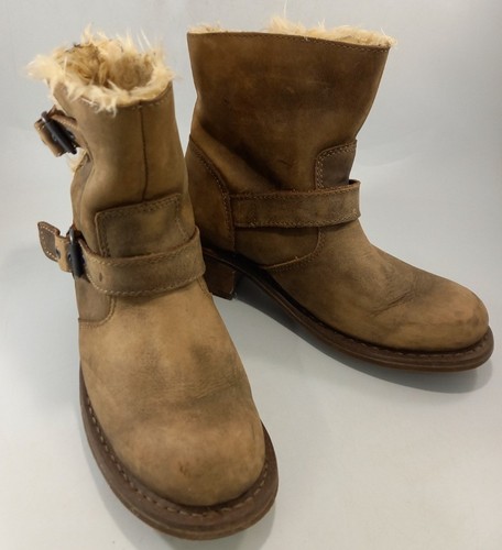 Fur lined boots w - boots,