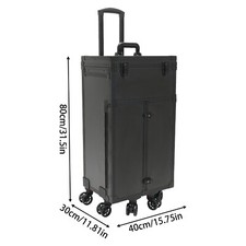 Rolling Makeup Train Case