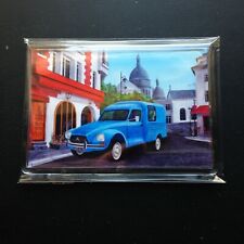 Citroen Acadiane van, clear rigid plastic Fridge magnet