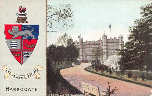 Postcard harrogate grand - -,