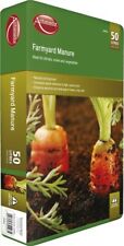 50L Organic Manure Farmyard Fertiliser Horse Enriched With Added Nutrients