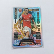 # 443 Jack Wilshere 100 Hundred Club - MATCH ATTAX 2013-14 "13-14" 2013-2014