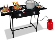 Double Burner Propane Camping