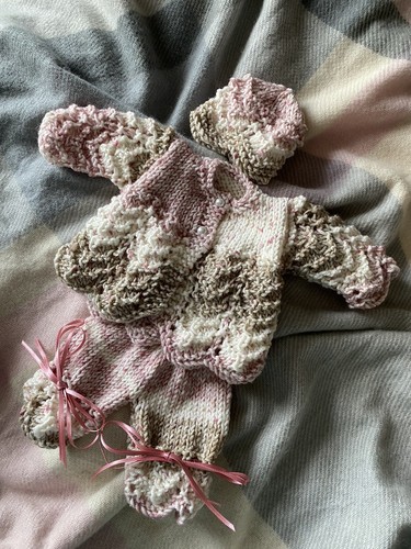 Hand knitted dolls - hand, clothes