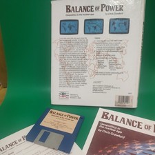 Balance Of Power Atari 520 ST 1040 game 1986 Chris  Crawford Mindscape computer