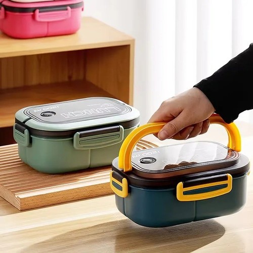 Layer lunch box microwave - lunch,