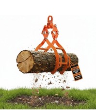 Log Tongs, 28-Inch 4-Claw