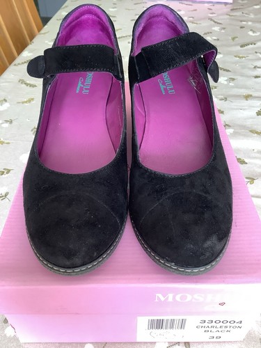 Moshulu charleston black suede - charleston,