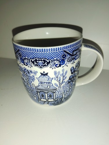 Churchill blue willow barrel - churchill,