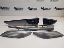 BMW Blue and Silver Dash Trim Finisher Kit Fits 1 Series F21