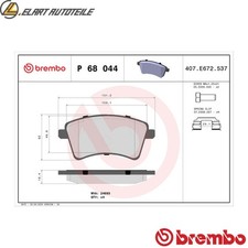 Brake pad set disc brake P 68