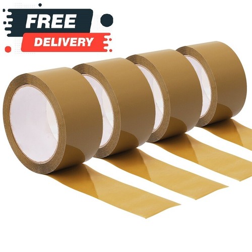 Brown packing tape strong - brown,