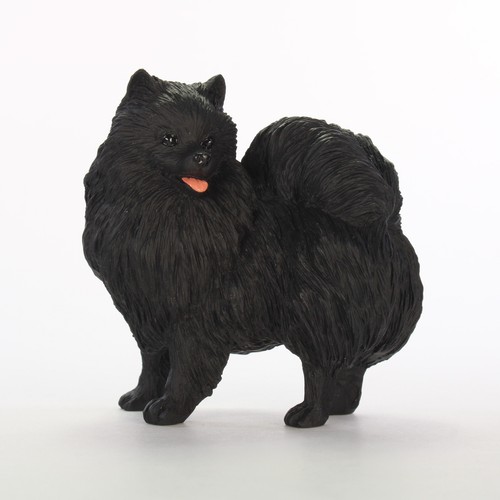 Pomeranian figurine hand - figurine,