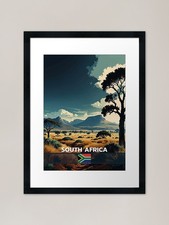 South Africa Travel Framed Art