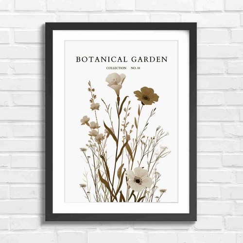 Botanical garden flower art - botanical,
