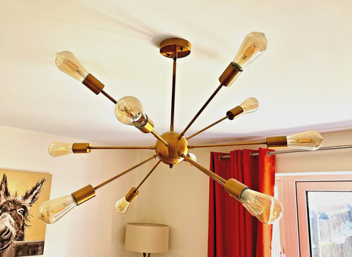 Sputnik satellite light - 12,