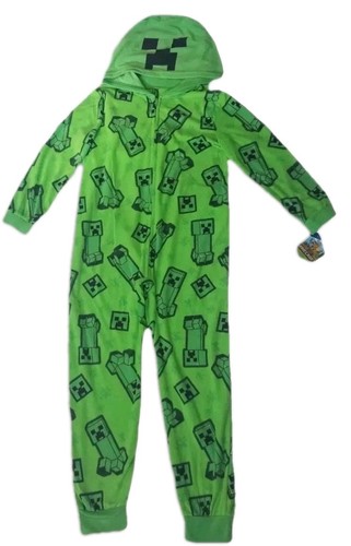 Minecraft creeper boys hooded - creeper,