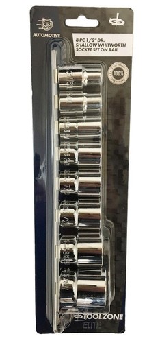 Socket set drive shallow - 1/2",