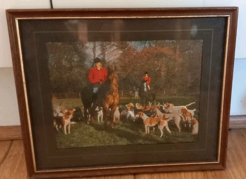 Fox hunting party with - hunting,