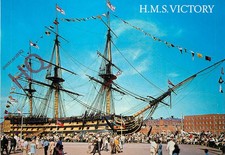 Picture Postcard- H.M.S. VICTORY [SALMON]