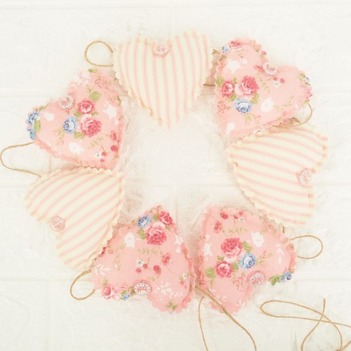 Pink roses handmade fabric - roses,