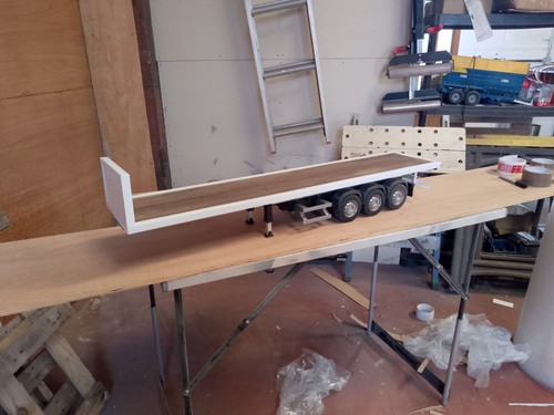 Bruder tamiya flatbed - /,