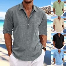 Mens Casual Shirts Summer