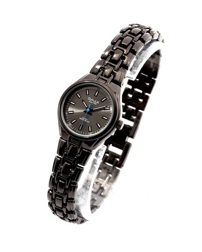 Omax ladies black dial watch - omax,