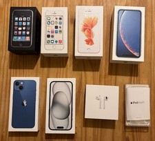 Apple iPhone, IPod Touch,  Airpods Empty Boxes. 3GS, 5S, 6S, XS, 13, 15 Job Lot