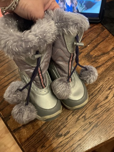 Girls snow boots tec size - boots, hi-tec