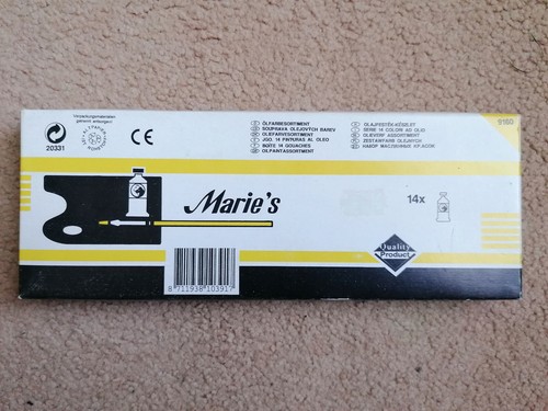 Vintage marie oil colour - vintage,