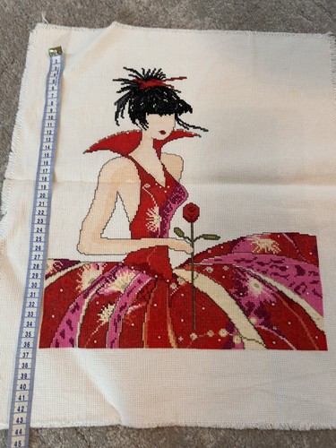Lady red finished cross - lady,
