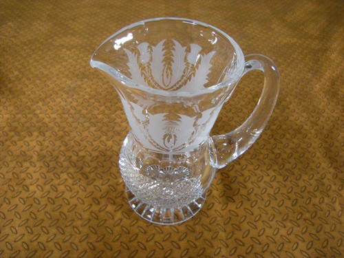 Edinburgh crystal thistle - edinburgh,