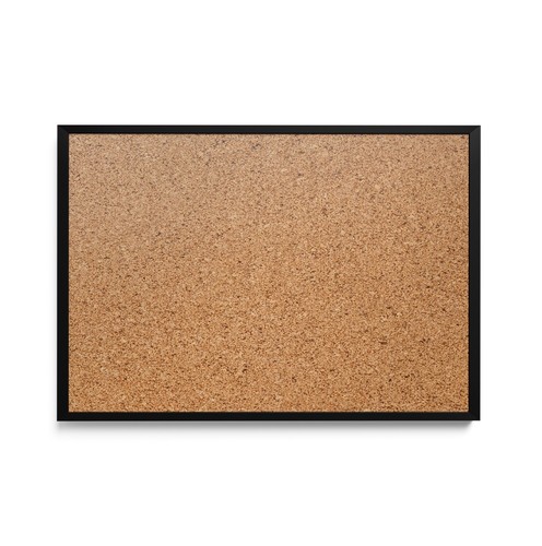 Corkboard black frame - black,