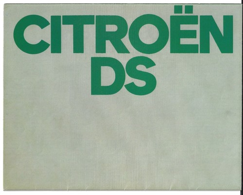 Citroen 1972 1973 market - uk,